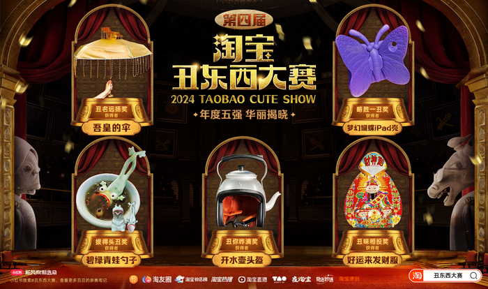 （图说：2024淘宝丑东西大赛年度“五丑”）