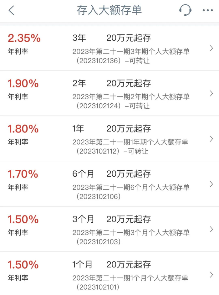 图片来源：工商银行APP