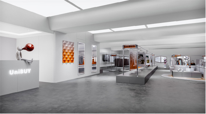 UNIBUY奢侈品折扣新零售门店效果图