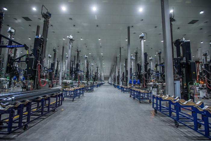 乐山京运通一期项目生产车间