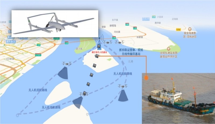 长江禁捕智能管控系统。上海市农业农村委供图