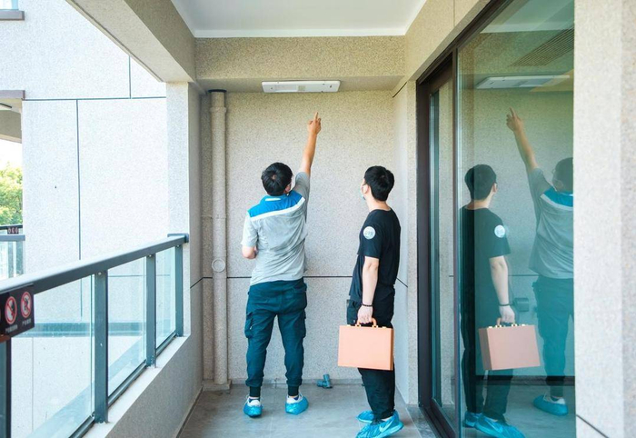 工地开放现场图