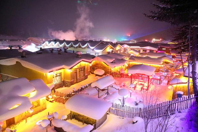 中国雪乡宛如童话世界。石启立 摄