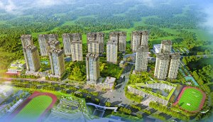 　　湖山郡五期项目效果图。