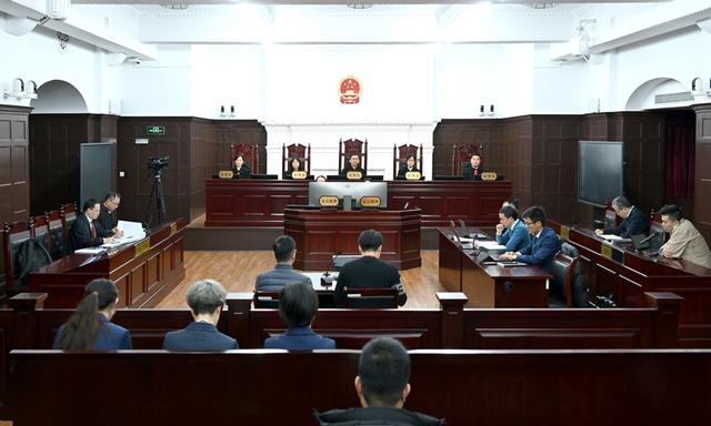 法院召开调解协议草案异议听证会 上海金融法院供图