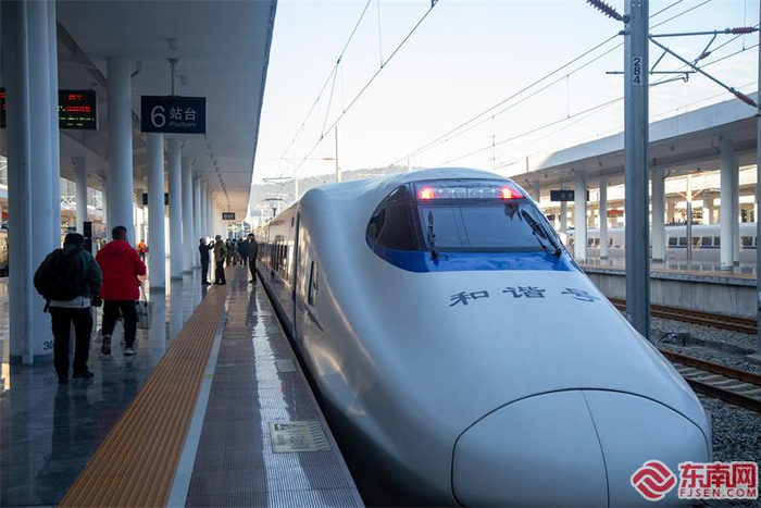 龙龙高铁动车东南网记者 马伊骅摄