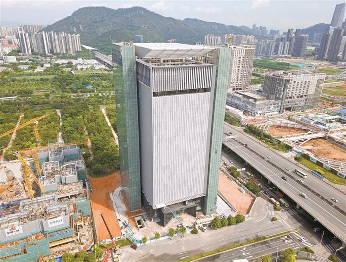 深圳前海信息枢纽大厦项目。 （受访企业供图）