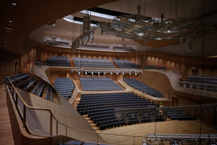 北京艺术中心音乐厅。新京报记者 薛珺 摄