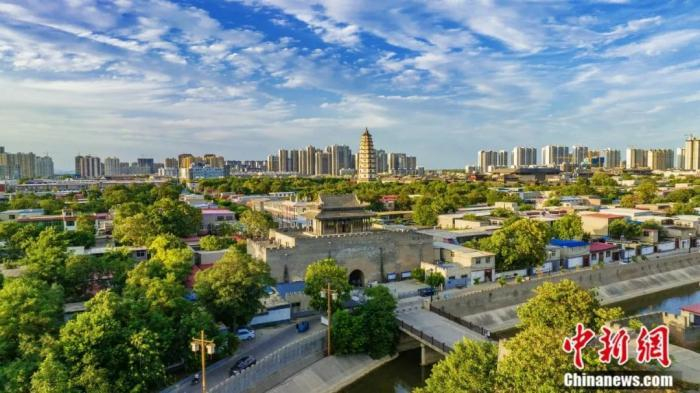 图为河北省定州市。白永民 摄