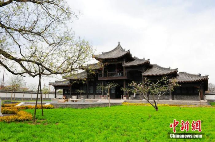 图为定州贡院内“魁阁号舍”。白永民 摄