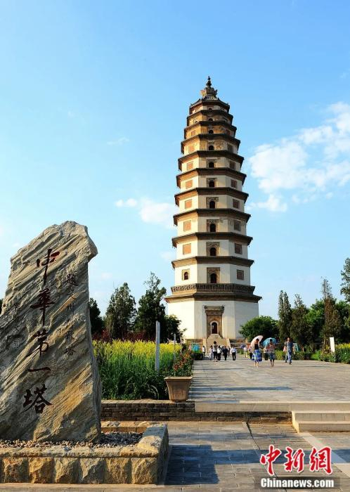 图为“中华第一塔”——定州开元寺塔。 白永民 摄