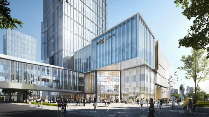 陆肖TOD万象天地意向效果图