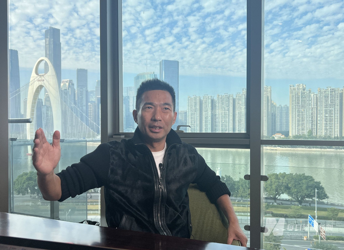 王国安接受专访 图片来源：每经记者 王帆 摄