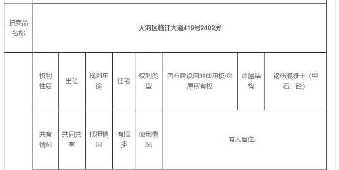 图片来源：阿里资产·司法平台截图