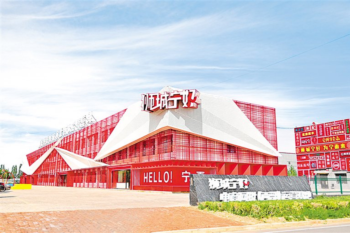 “狮城宁好”网批基地。（自治区乡村振兴局供图）