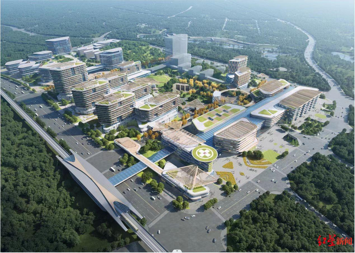 ▲天府锦城实验室（未来医学城）