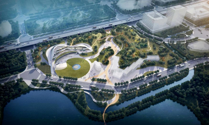 宜昌高铁新城城市展厅效果图