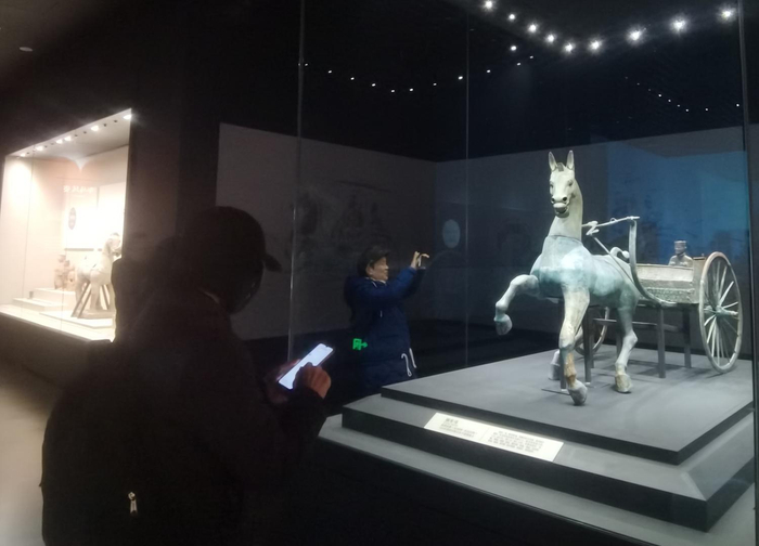 ▲游客在博物馆内参观