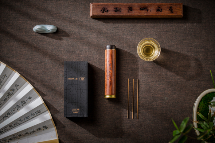 ▲单一线香包装展示