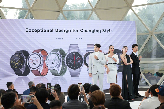 图为华为WATCH GT 4亮相泰国