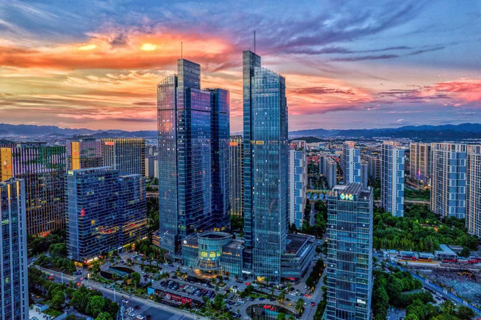 永康城市风光  供图  永康市委网信办