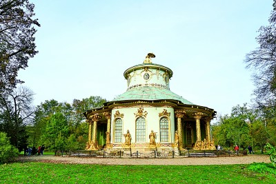     德国波茨坦无忧宫里的中国茶亭 宗波摄