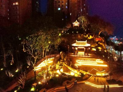 日新月异的自贡贡井新城。自贡市贡井区委宣传部供图