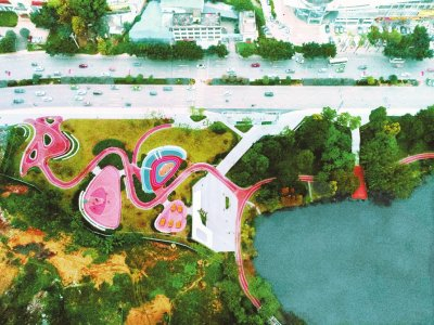 日新月异的自贡贡井新城。自贡市贡井区委宣传部供图