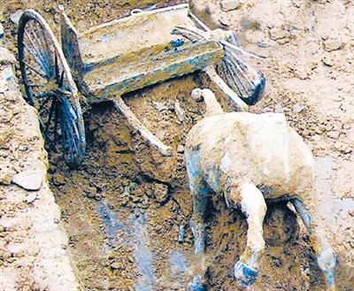 ▲当年的发掘现场