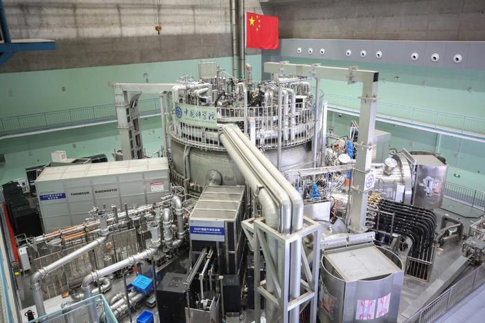  5月29日在合肥科学岛拍摄的全超导托卡马克核聚变实验装置（EAST）。新华社记者 杜潇逸 摄