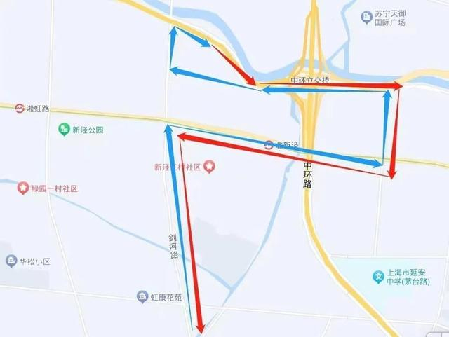 线路走向示意图