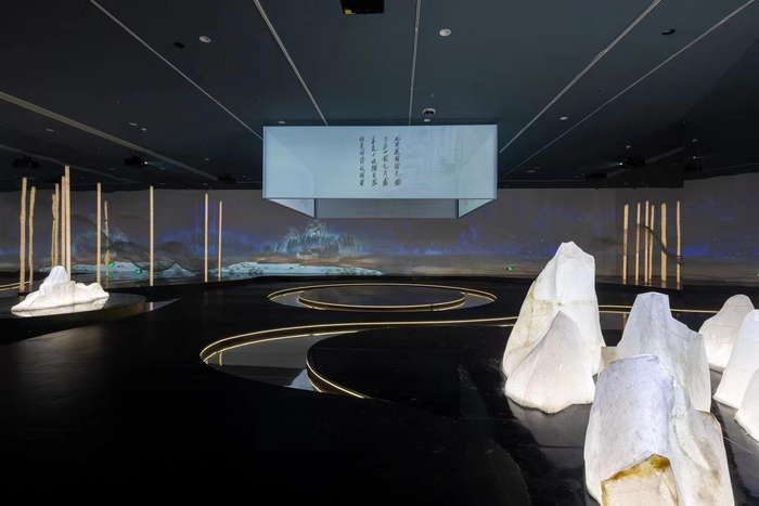 “万竹山居”展厅