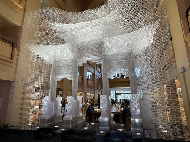 3D打印的土山湾牌楼“光启之门” 舒抒 摄