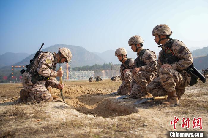 单兵战斗掩体图片