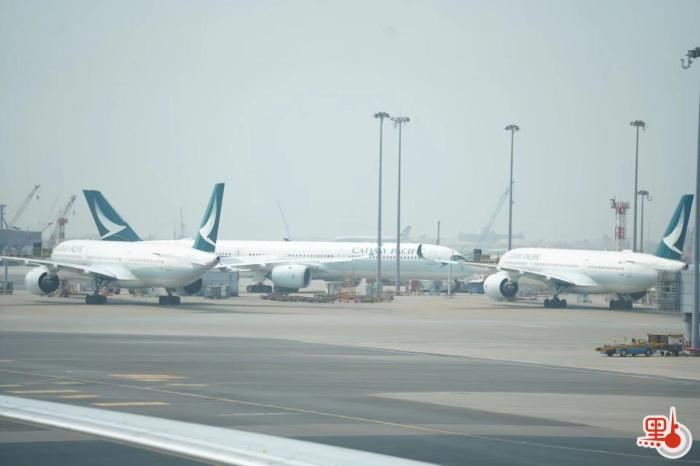 资料图：国泰航空。图片来源：香港“点新闻”