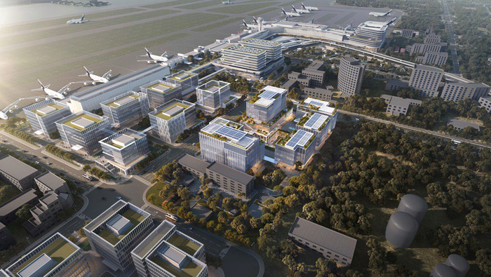 机场集团J-01地块项目效果图