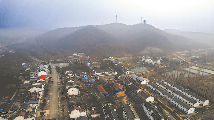 全椒县石沛镇黄栗树村曾获评“中国十大最美乡村”。 顾亦飞 摄