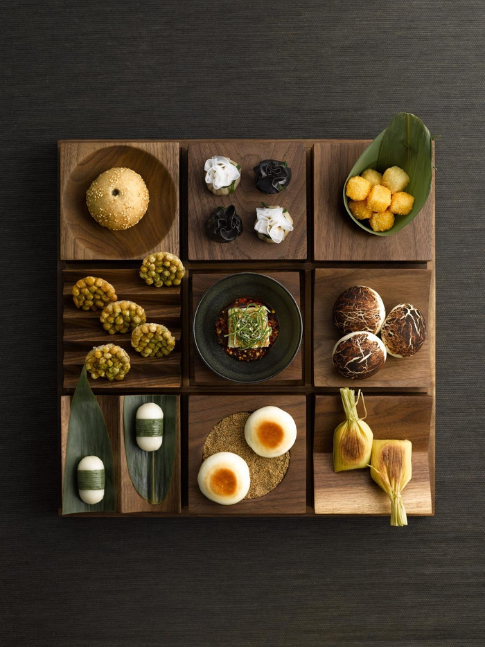 米其林上榜餐厅的精美成都小吃