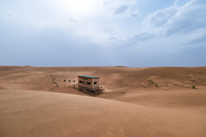 ▲沙漠邮局 图据视觉中国