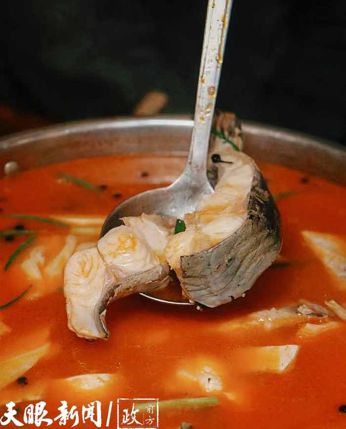 酸汤鱼是黔东南州的美食。（图/潘德玉）