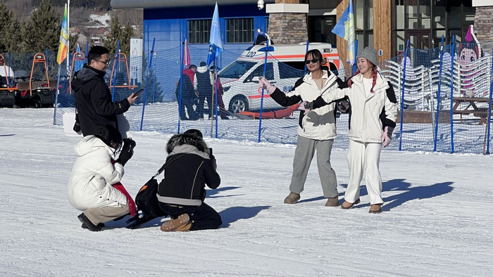 冰雪打卡地。