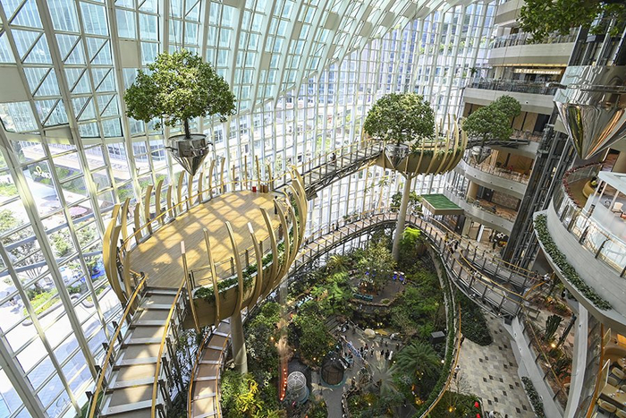 两江新区光环购物中心。通讯员 王加喜 摄