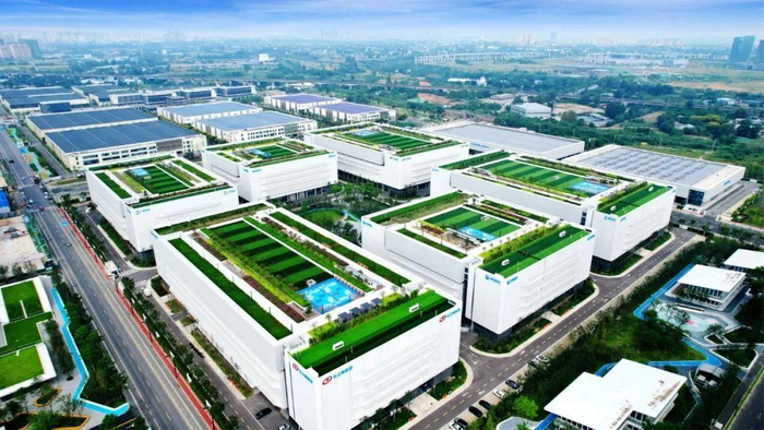 四川成都航空产业园鸟瞰