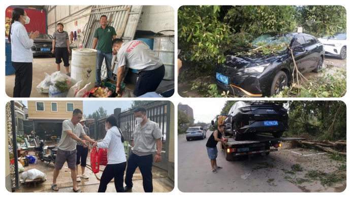 东风风神关爱活动。 东风风神供图 华龙网发