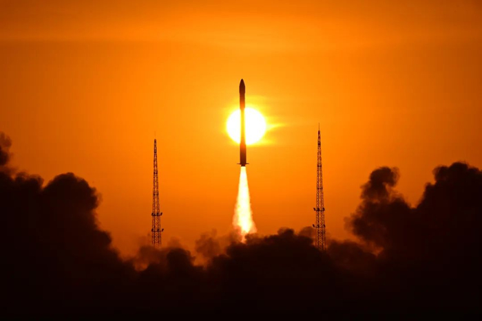 “西永微电园3号”发射现场。西永微电园供图