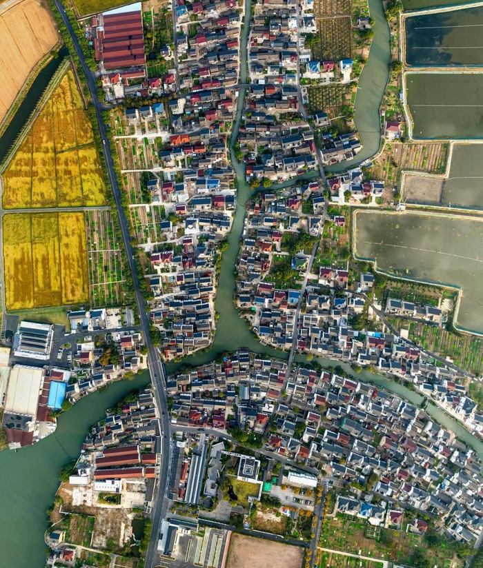 费孝通先生笔下的江村原型——苏州市吴江区七都镇开弦弓村掠影 。（受访单位供图）