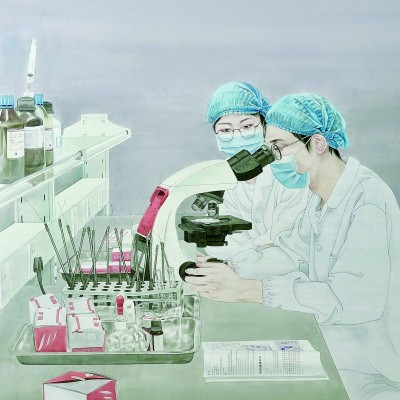 医学生的实验操作日常（插图） 张纤