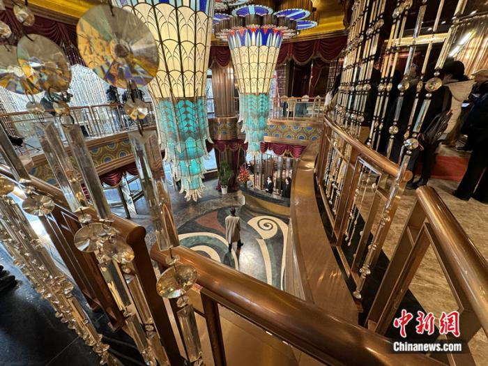 电视剧《繁花》拍摄地“至真园”内景。 中新网记者 康玉湛 摄