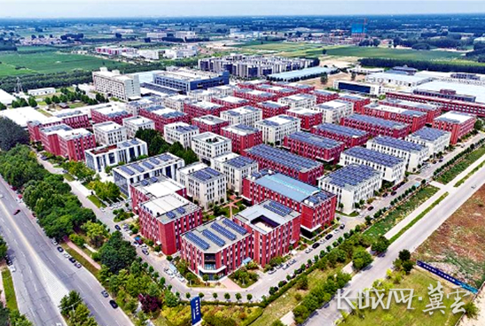 位于京南·固安高新区的固安航天城全貌。长城网·冀云客户端通讯员 门丛硕 摄