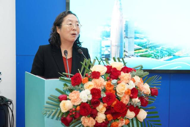 北京中医药大学党委书记王瑶琪。主办方供图。